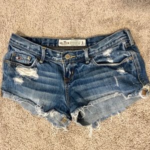 Distressed Short Shorts